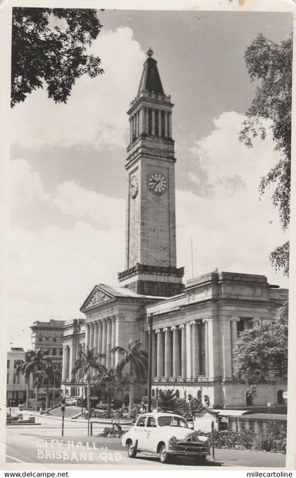 AUSTRALIA - Brisbane - City Hall - Photo Postcard