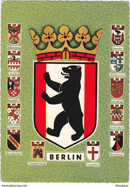 BERLINO - BERLIN - STEMMA - WAPPEN -80198-