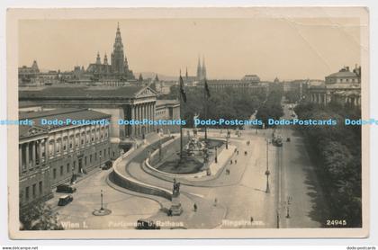 C002079 Wien I. Parlament u. Rathaus. Ringstrasse. 24945