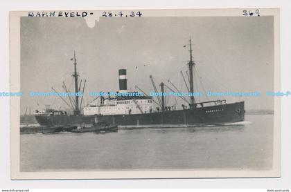 C021393 Barneveld. Built 1928. 1934. Ship. Photo