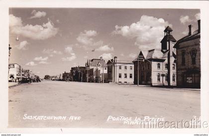 * CANADA - Manitoba - Portage La Prairie - Saskatchewan Ave