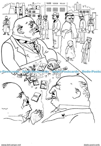 D000143 George Grosz. 1920. Toads of Capitalism. Princeton. Rhinoceros. No 4