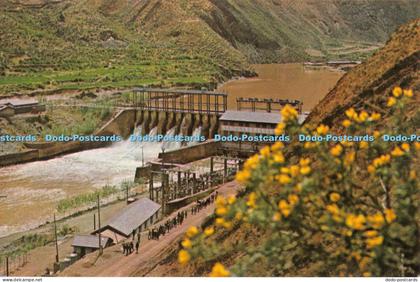 D004066 Scenic Tibet. Chamdo Hydro Power Station. Eastern Tibet. Foreign Languag