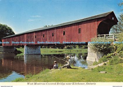 D004191 West Montrose Covered Bridge near Kitchener. Ontario. Kitchener News. Fr