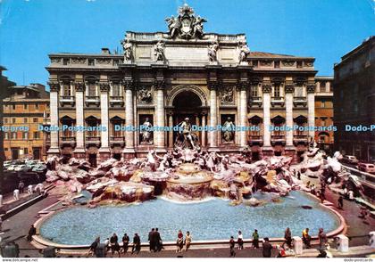 D006470 Rome. Fountain of Trevi. Belvedere