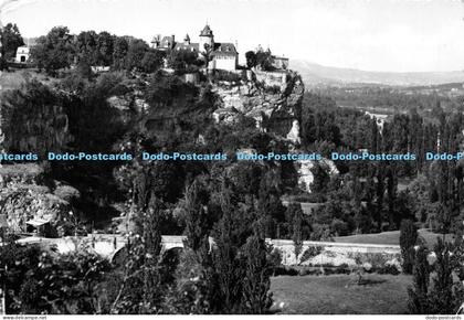 D014973 Lacave. le Chateau de Belcastel sur la Dordogne. Geb