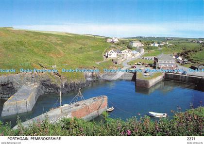 D024850 Porthgain. Pembrokeshire. Pembrokeshire Eye. Haven Colourprint