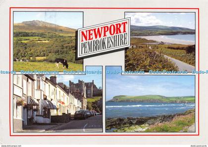 D025547 Newport Pembrokeshire. Pembrokeshire Eye. 1998. Multi View