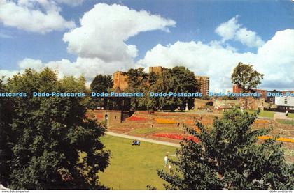 D025877 Castle Pleasure Grounds. Tamworth. Alec Bates. Staffordshire Ways Series