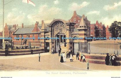 D028138 The Naval Barracks. Portsmouth. 15. Edwardian Portsmouth. F. G. O. Stuar