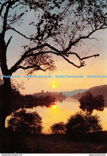 D029616 Sunset over Loch Awe. Argyllshire. Dixon