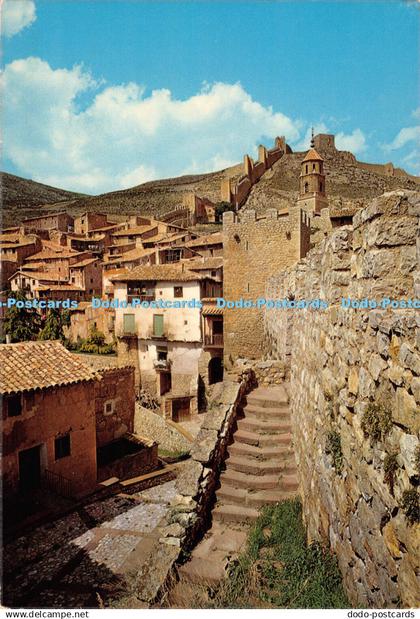 D033357 Albarracin. Teruel. Ciudad Historica y Monumental. Murallas y Portal del