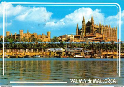 D033531 Palma de Mallorca. Baleares. Espana. Palma La Catedral y La Lonja. Edici