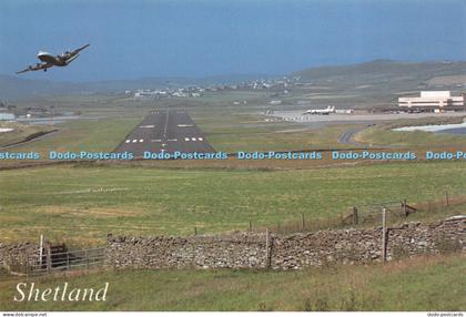 D037579 Shetland. Sumburgh Airport. South Mainland. John Sowrey. Shetland in Vie