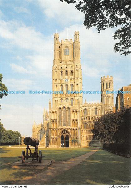 D038849 Ely Cathedral. West Front. Judges. Ely Cathedral Shop