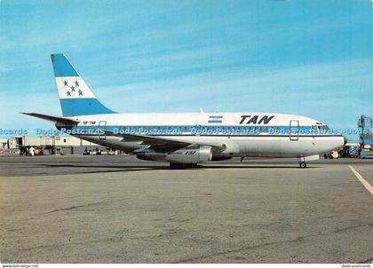 D039094 Tan Honduras. Boeing 737. 2. A. 3. Michel Moskal Postcards