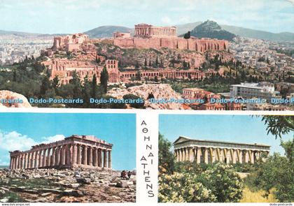 D039920 Athens. Ancient Monuments. Postcard