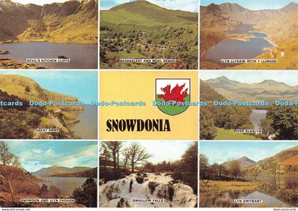 D040424 Snowdonia. Great Orme. Swallow Falls. J. Arthur Dixon. Multi View