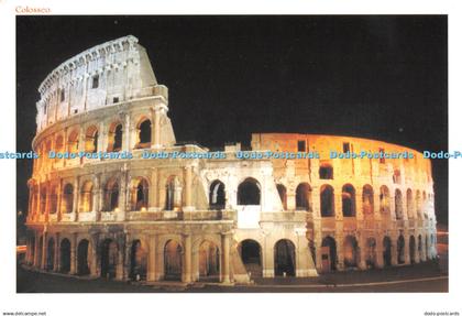 D044338 Roma. The Colosseum. Postcard