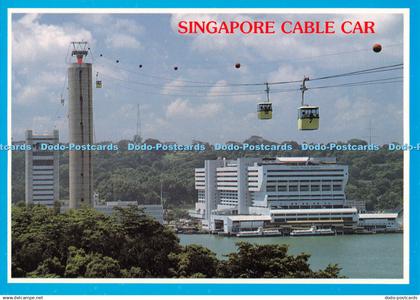 D046269 Singapore Cable Car. Featuring the Cable Car Link Between Singapore and