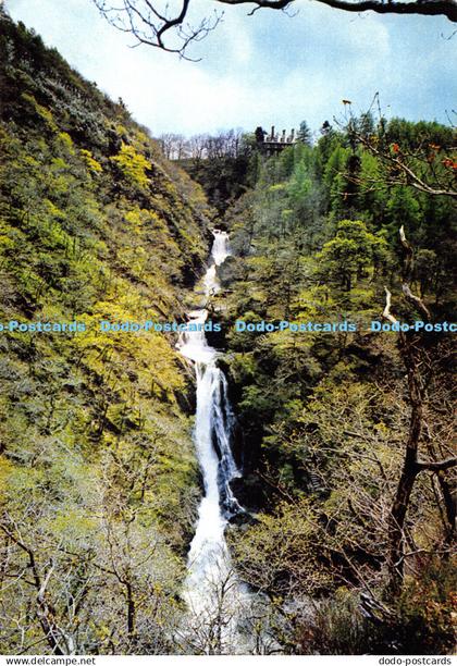 D050156 Cardiganshire. Mynach Falls. Devil Bridge. J. Arthur Dixon. Natural Colo