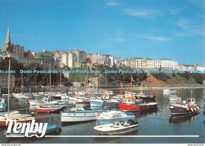 D058404 Tenby. Pembrokeshire. Haven Colourprint. Pembroke Dock. Pembrokeshire Ey