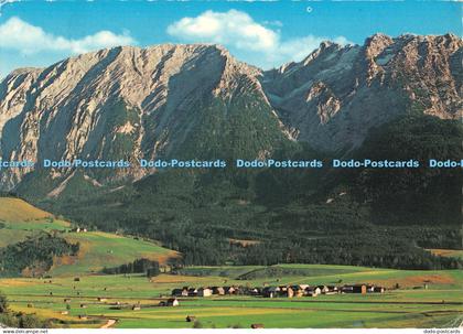 D059273 Bad Mitterndorf. Krungl mit Grimming. Foto Kain. 1974