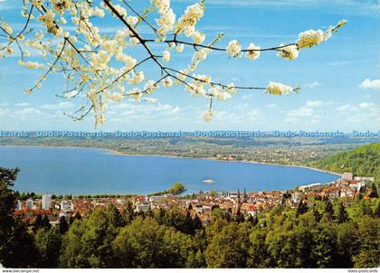 D061497 Bregenz am Bodensee. Vorarlberg. Austria. Blick gegen Lochau. Hugo Sedlm