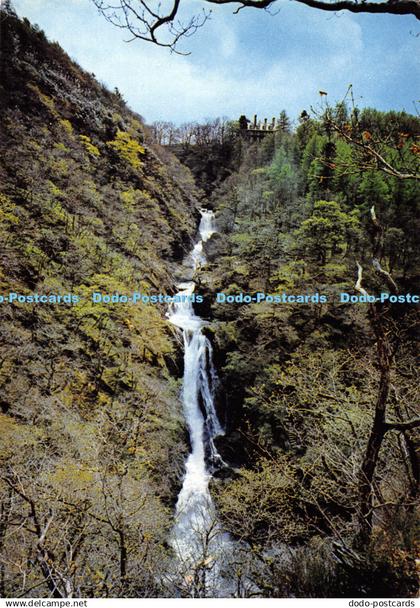 D062454 Cardiganshire. Mynach Falls. Devil Bridge. J. Arthur Dixon