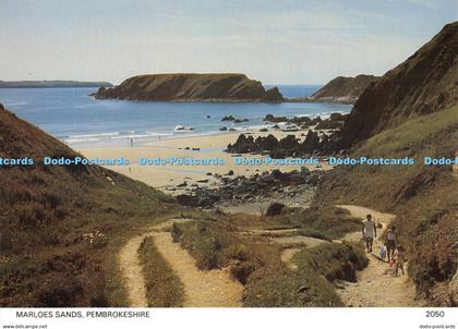 D064630 Marloes Sands. Pembrokeshire. 2050. Pembrokeshire Eye Postcards. Preseli