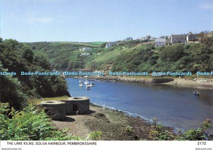 D065247 Pembrokeshire. The Lime Kilns. Solva Harbour. Pembrokeshire Eye Postcard