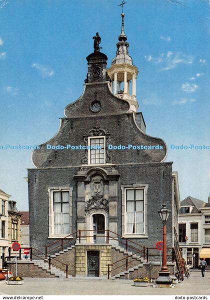 D099572 Schiedam. Stadhuis. Sleding. 1975