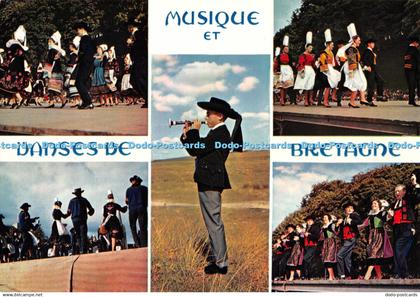 D100262 La Bretagne En Couleurs. MX 3723. Musique et danses de Bretagne Groupes