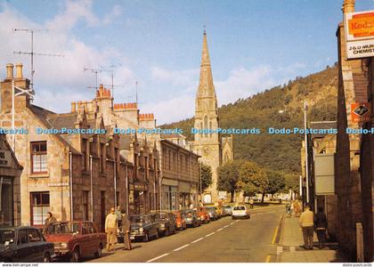 D105555 Aberdeenshire. Main Street. Ballater. J. Arthur Dixon