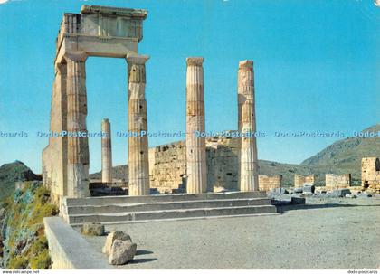 D110937 15. Rhodes. Lindos. On Acropolis. Temple of Athene Lindia. Trimboli