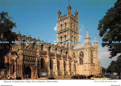 D115186 Gloucestershire. Gloucester. Gloucester Cathedral from College Street. J