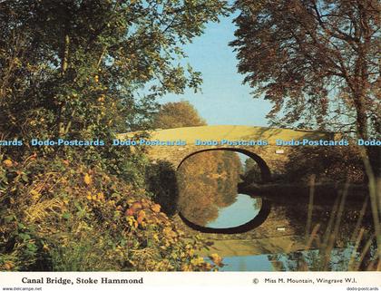 D160851 Stoke Hammond. Canal Bridge. Buckinghamshire Federation of Womens Instit