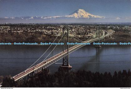 D164397 Washington. Tacoma Narrows Bridge. Tacoma. Outdoor Photo. Michael W. Sie