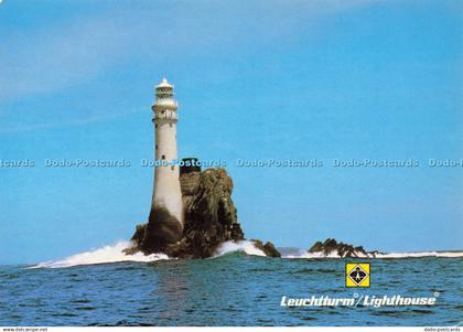 D171148 Fastnet Rock Phare. Irlande. Briefmarken Vordruckalben