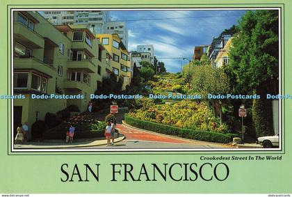 D177604 San Francisco. Crookedest Street in the World. San Francisco Novelties.