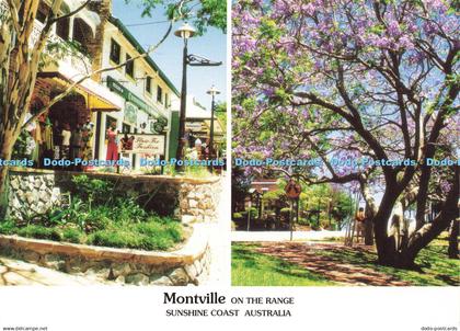 D180180 Montville on the Range. Sunshine Coast. Australia. Lush Gardens and Shad