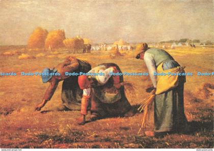 D183818 Parigi. Museo del Louvre. The Gleaners. Arte Alma. Millet G