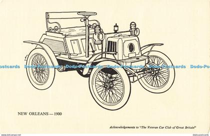 D188029 New Orleans. The Veteran Car Club of Great Britain. Series No. 5. 1900