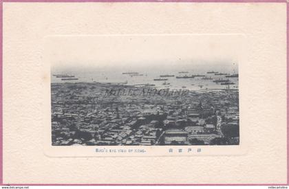 JAPAN - Kobe - Bird's eye View of Kobe - 1913