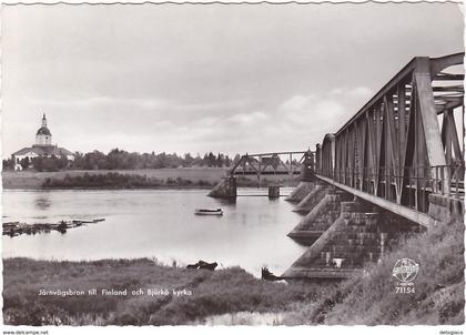 JARNVAGSBRON - SVEZIA - SWEDEN - VIAGG. 1960 -77513-