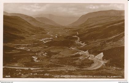 PC08272 The Winding Road Through the Mountains of Glenshee. White. Best of All.