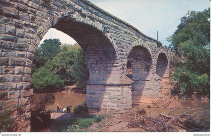 PC09191 The Old Stone Bridge Spanning the Elk River. Fayetteville. Tennessee. Wa