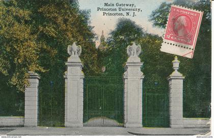 PC33647 Main Gateway. Princeton University. Princeton. N. J. Christie Whiteman.