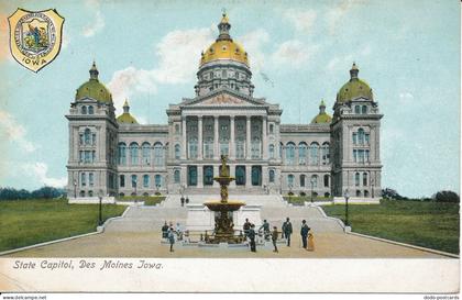 PC33891 State Capitol. Des Moines Iowa