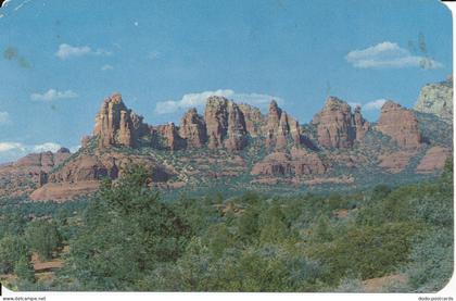 PC39731 Red Sandstone Cliffs. Sedona. Arizona. Fronske. Dexter. B. Hopkins